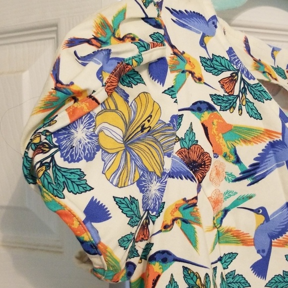 Mod Floral Top - Picture 3 of 4